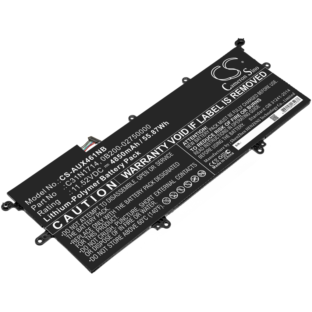 Battery Replaces C31N1714