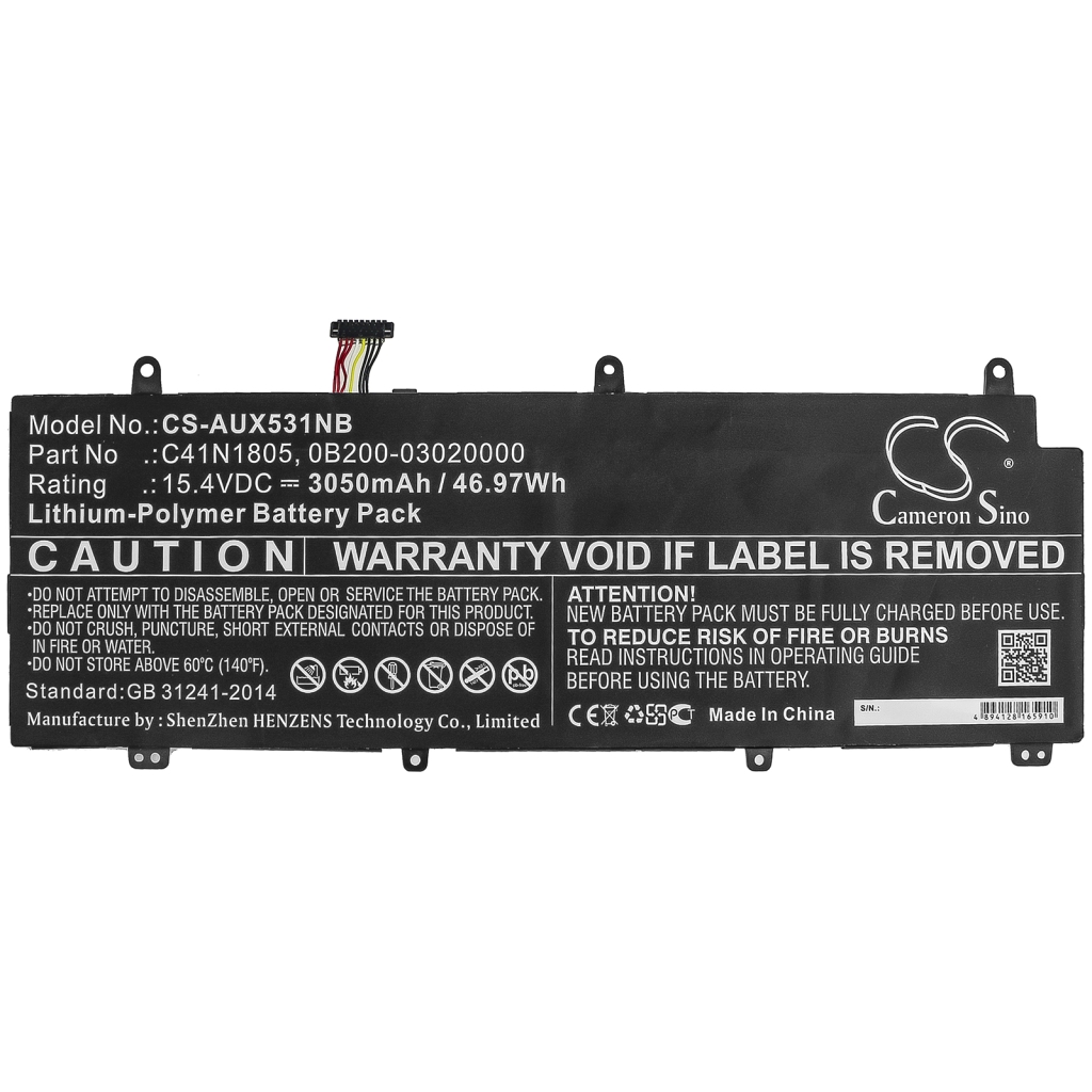 Notebook battery Asus CS-AUX531NB