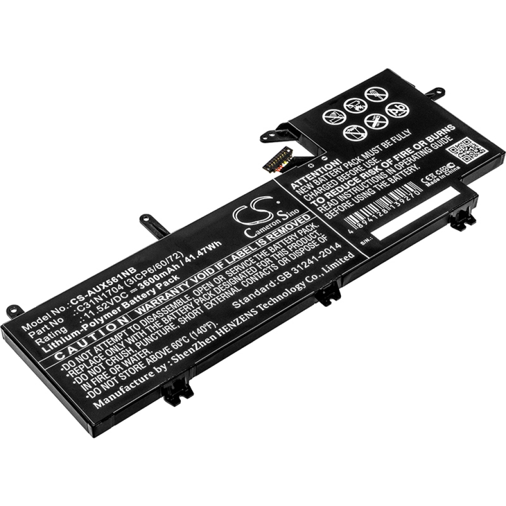 Notebook battery Asus Q535U (CS-AUX561NB)