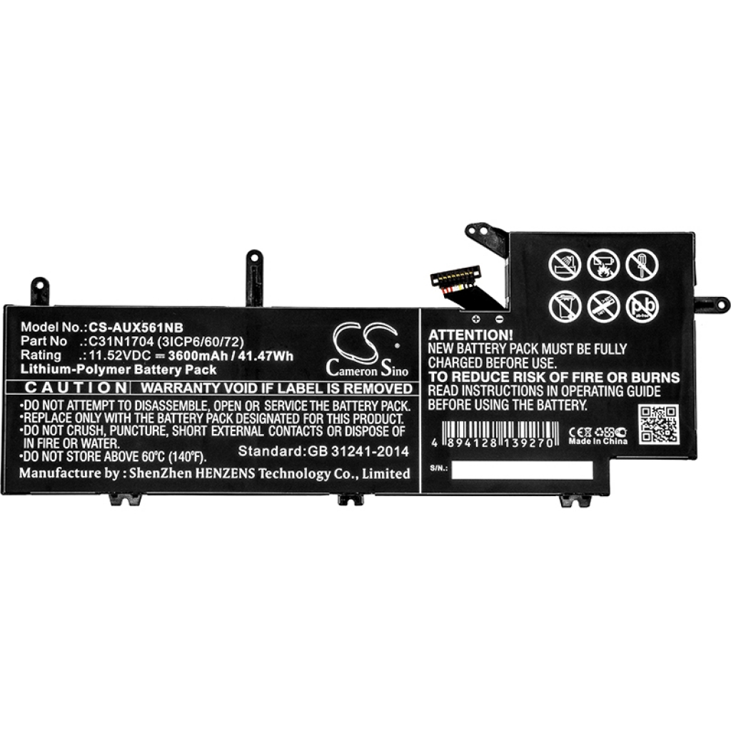 Notebook battery Asus ZenBook Flip UX561UD-BO027R (CS-AUX561NB)