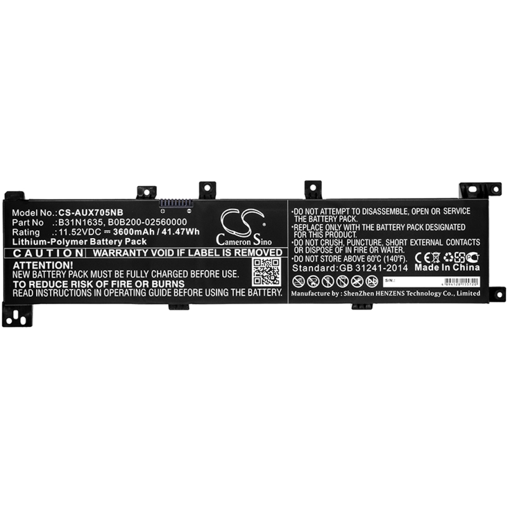 Notebook battery Asus Vivobook 17 X705UA-BX246T (CS-AUX705NB)