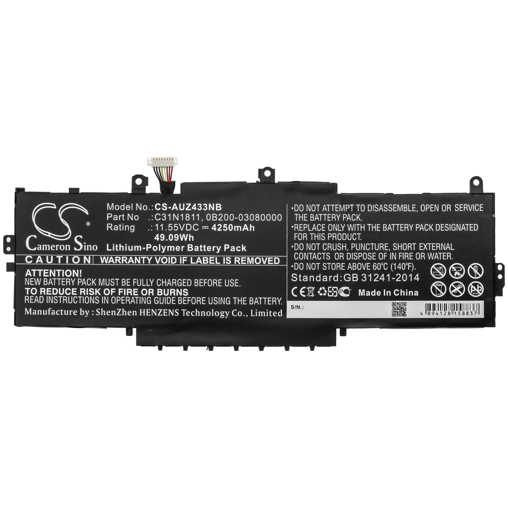 Notebook battery Asus CS-AUZ433NB