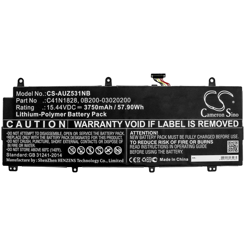 Notebook battery Asus CS-AUZ531NB