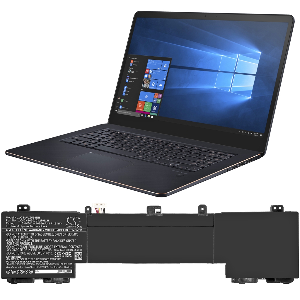 Laptop akkumulátorok Asus CS-AUZ550NB