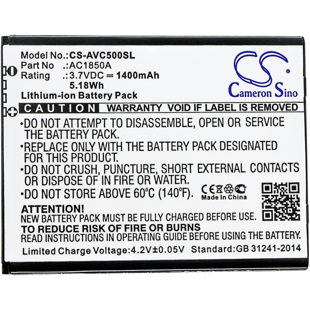 Mobile Phone Battery Archos CS-AVC500SL