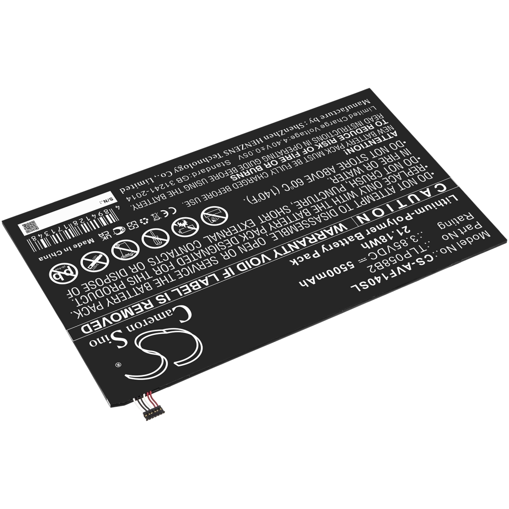 Akkumulátorok tablettákhoz Vodafone CS-AVF140SL