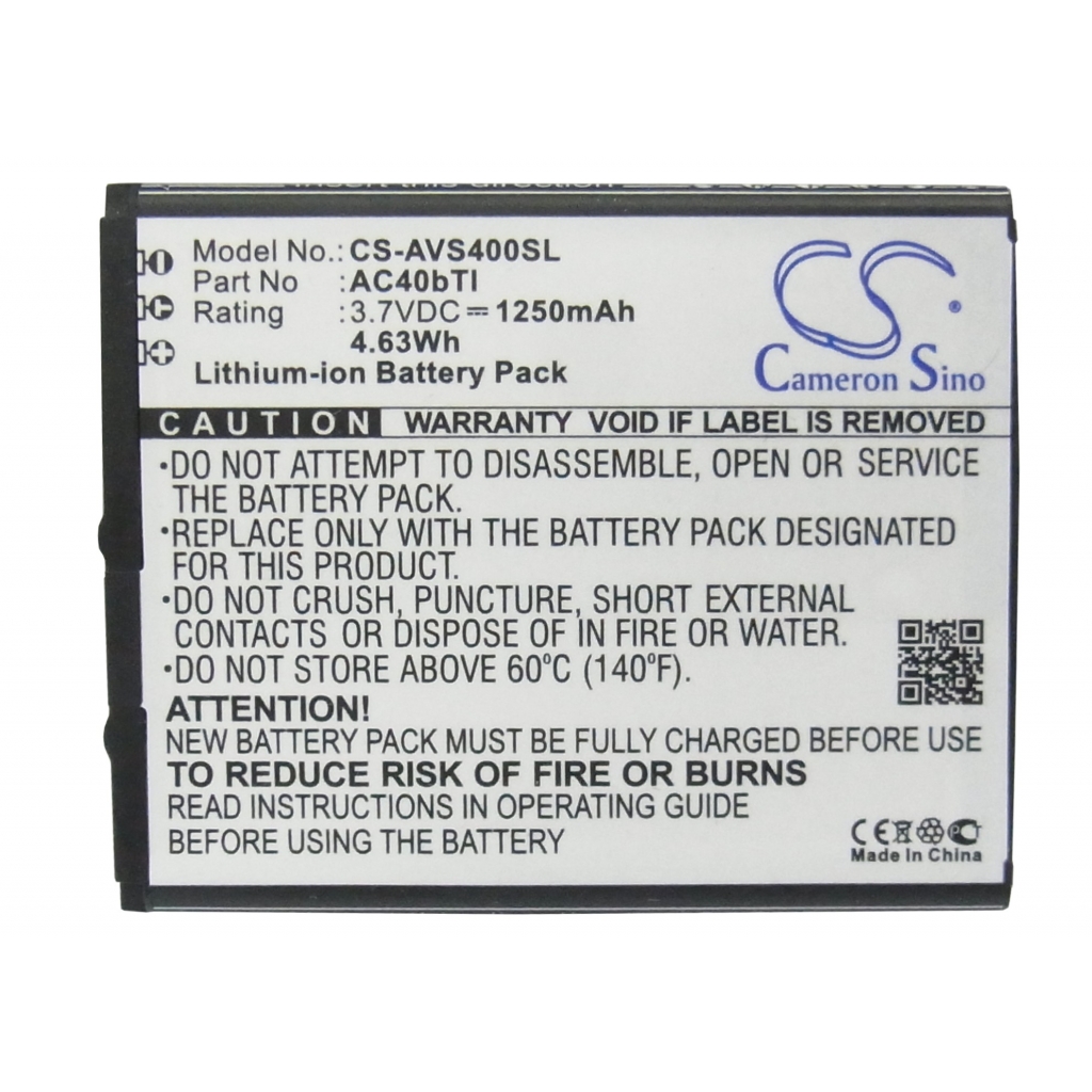 Mobile Phone Battery Archos CS-AVS400SL