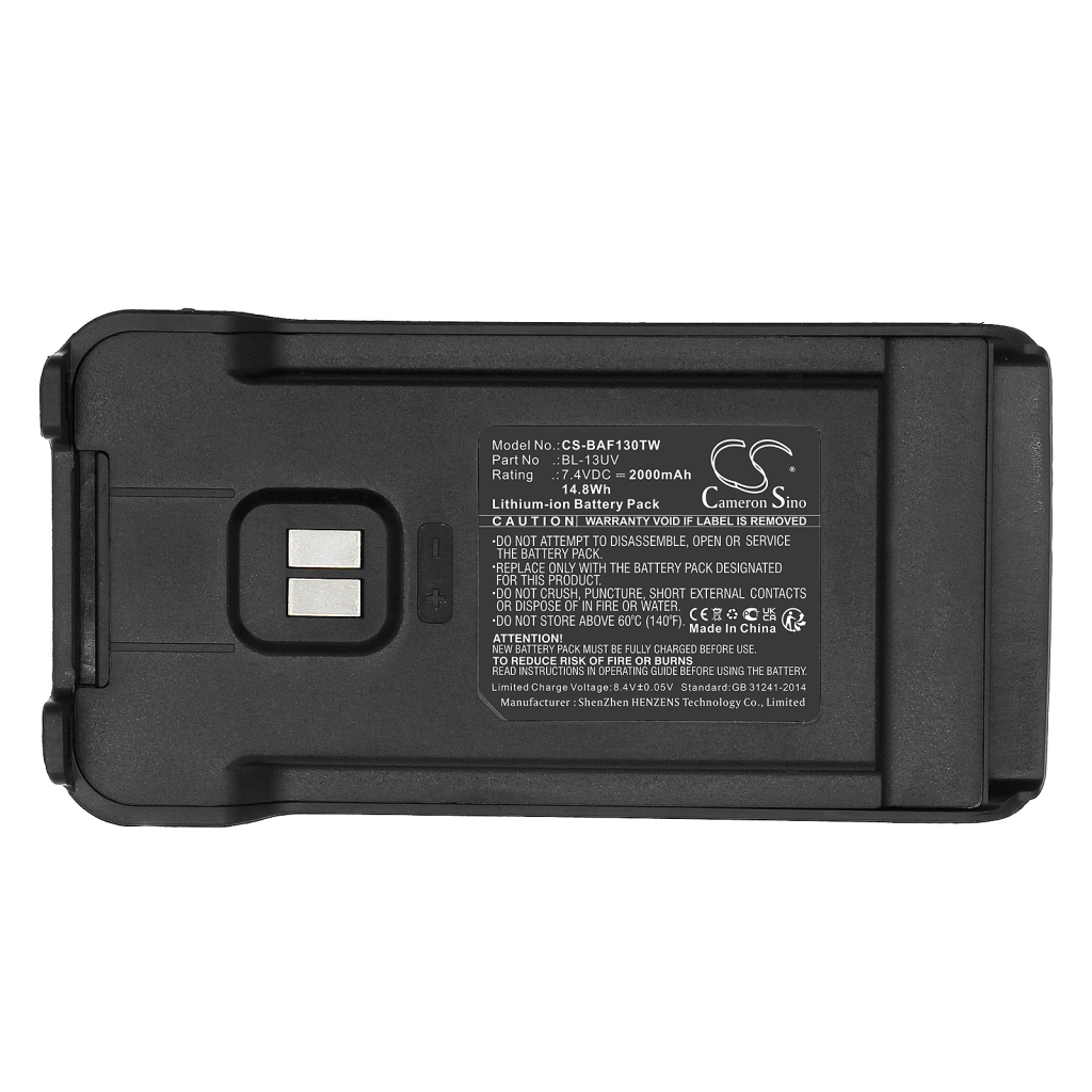 Two-Way Radio Battery Pofung CS-BAF130TW