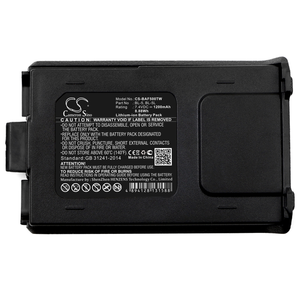 Two-Way Radio Battery Baofeng TYT F9