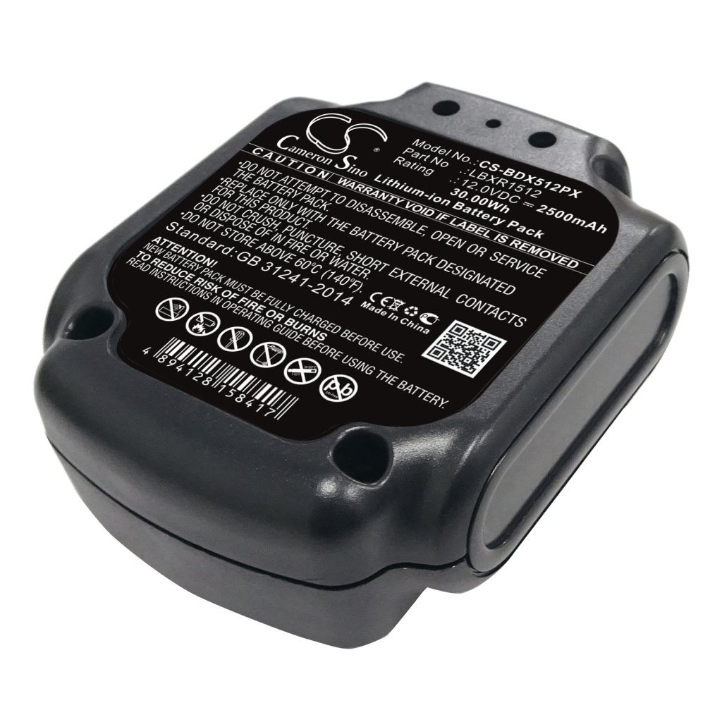 Battery industrial Black & decker CS-BDX512PX