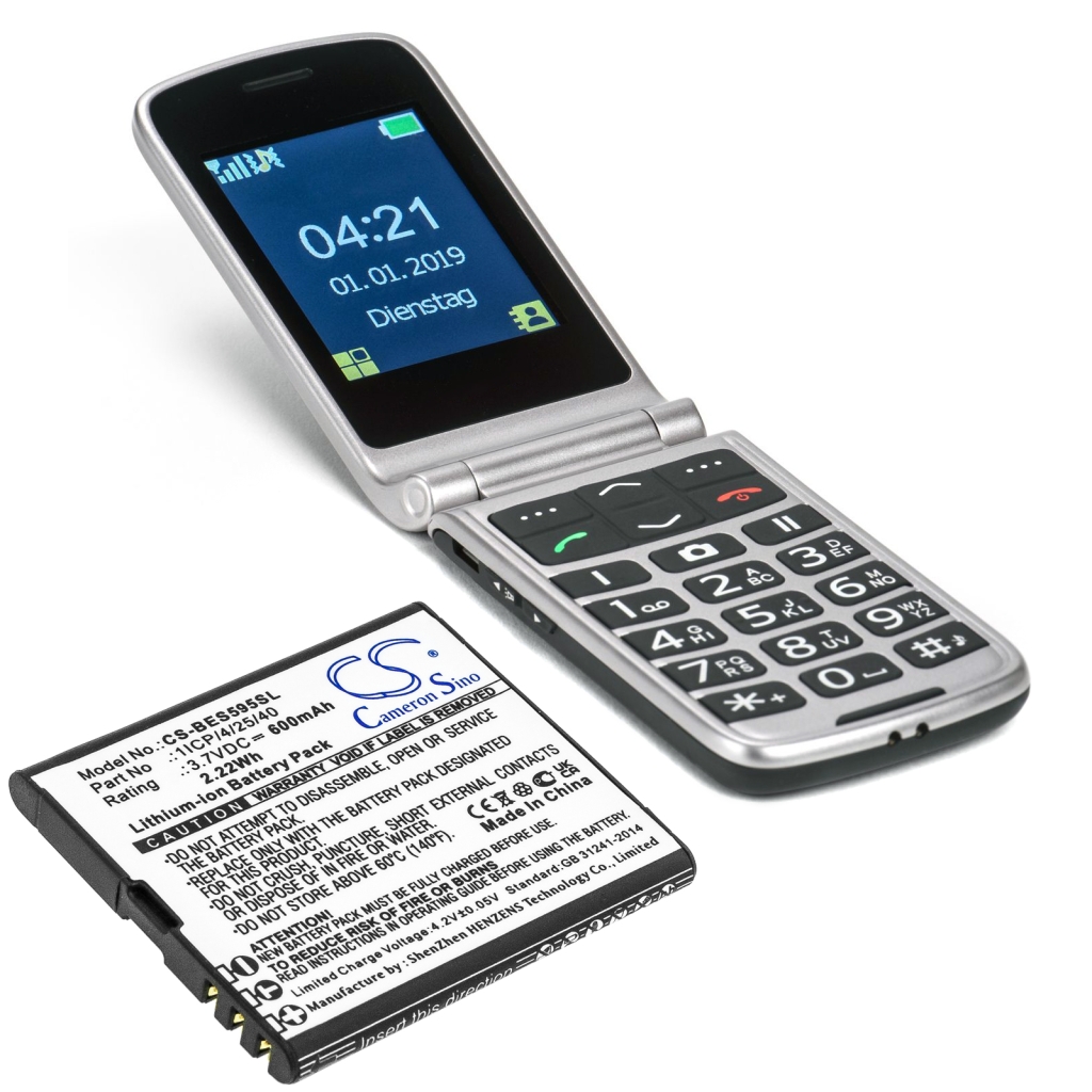Mobile Phone Battery Bea-fon SL595 (CS-BES595SL)