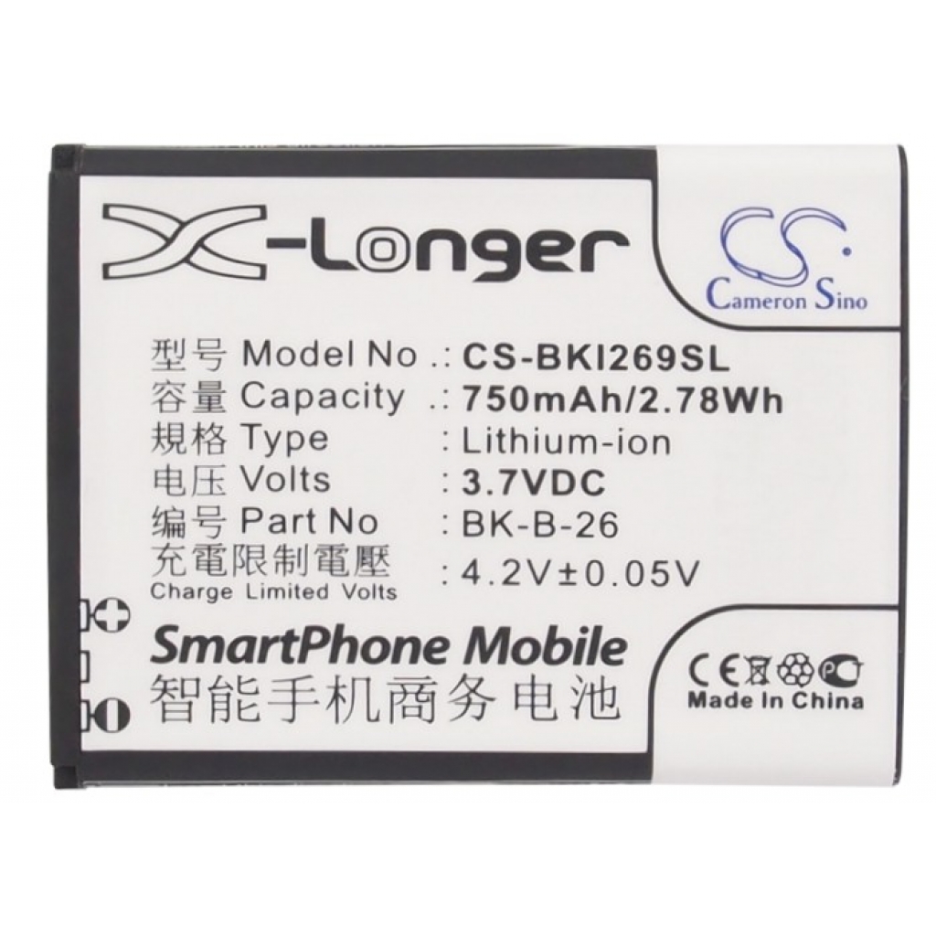 Mobile Phone Battery BBK CS-BKI269SL