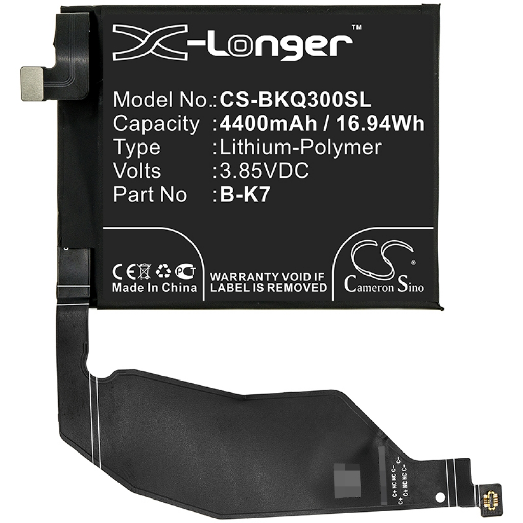 Mobile Phone Battery BBK VIVO iQOO 3 (CS-BKQ300SL)
