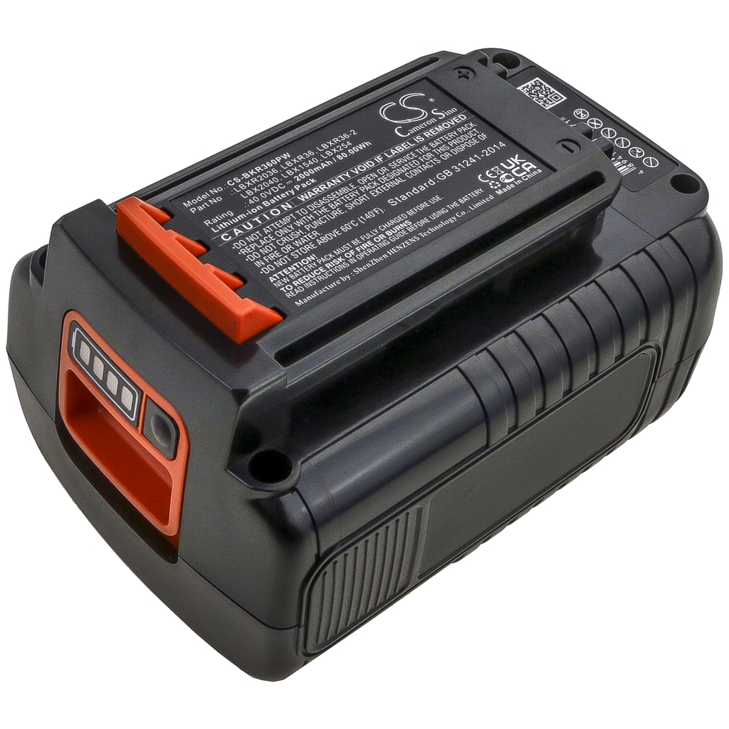 Battery industrial Black & decker CS-BKR360PW