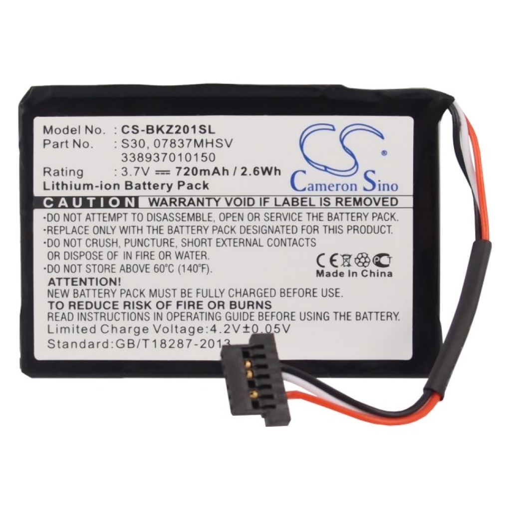 GPS, Navigator Battery Becker Traffic Assist Z204 (CS-BKZ201SL)