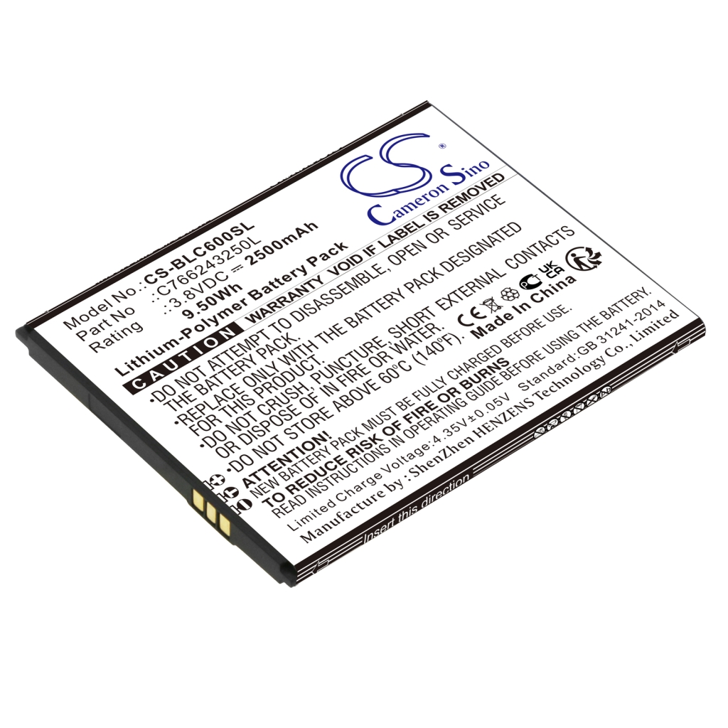 Mobile Phone Battery BLU C6 (CS-BLC600SL)