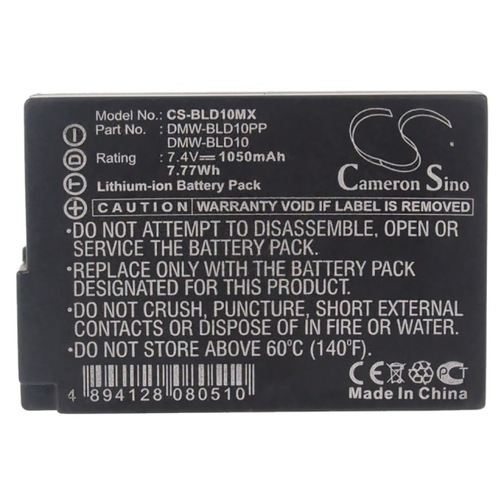 Camera Battery Panasonic CS-BLD10MX