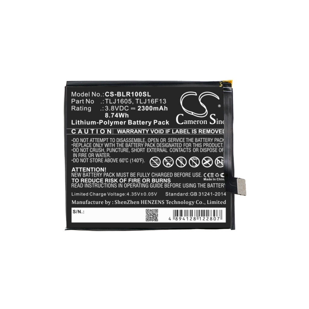 Mobile Phone Battery BLU CS-BLR100SL