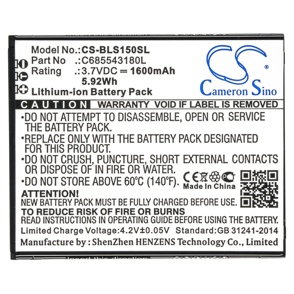 Mobile Phone Battery BLU CS-BLS150SL