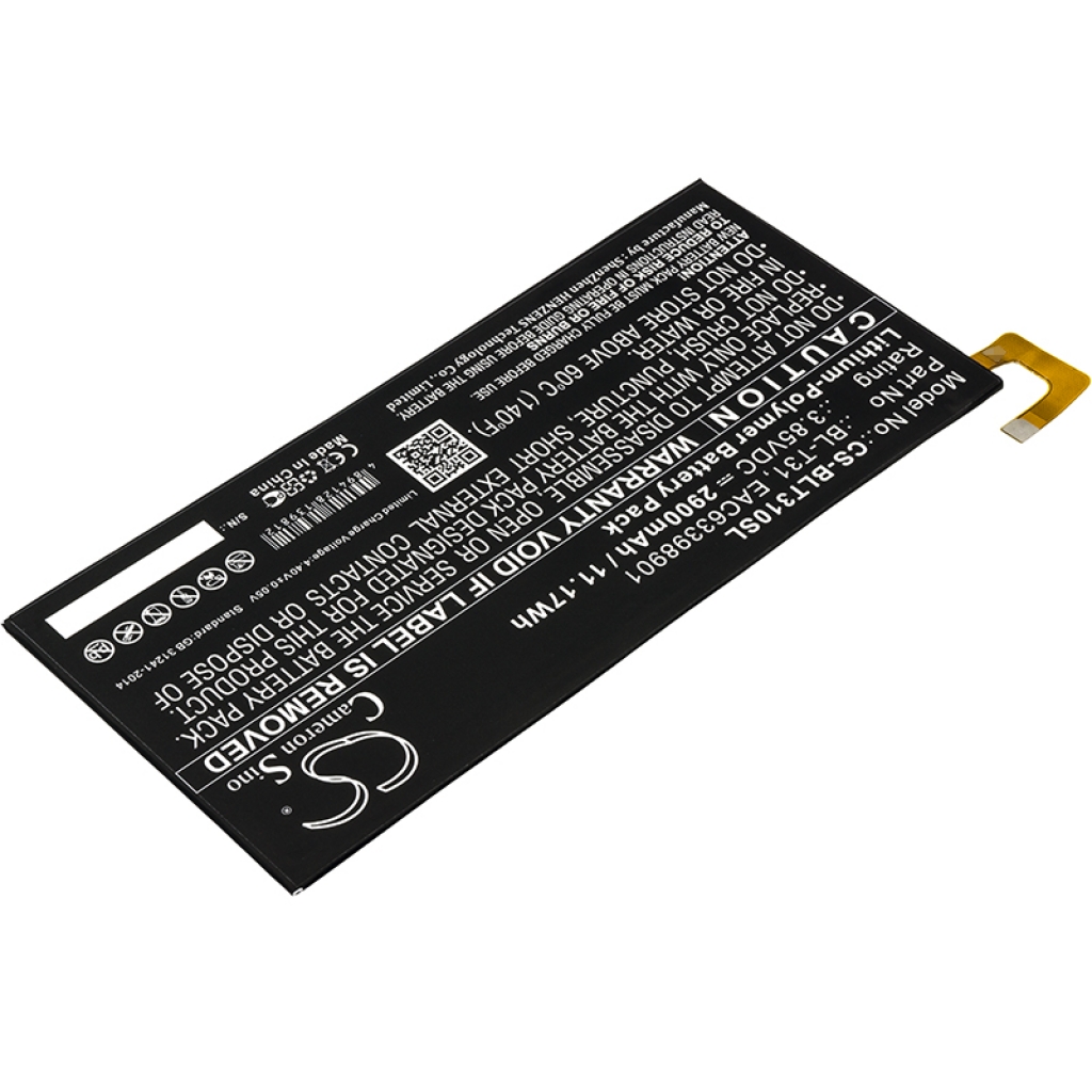 Tablet Battery LG LK460 (CS-BLT310SL)
