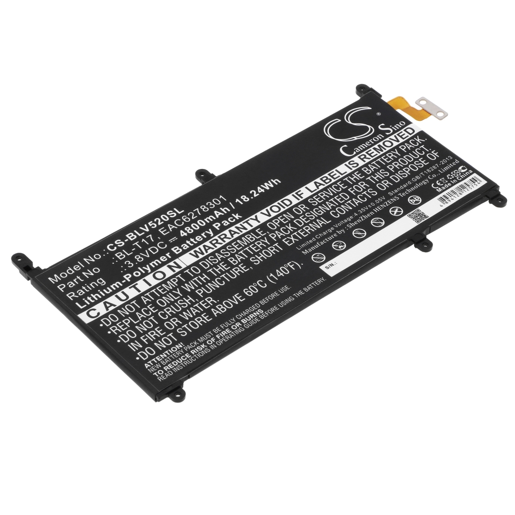 Akkumulátorok tablettákhoz LG CS-BLV520SL