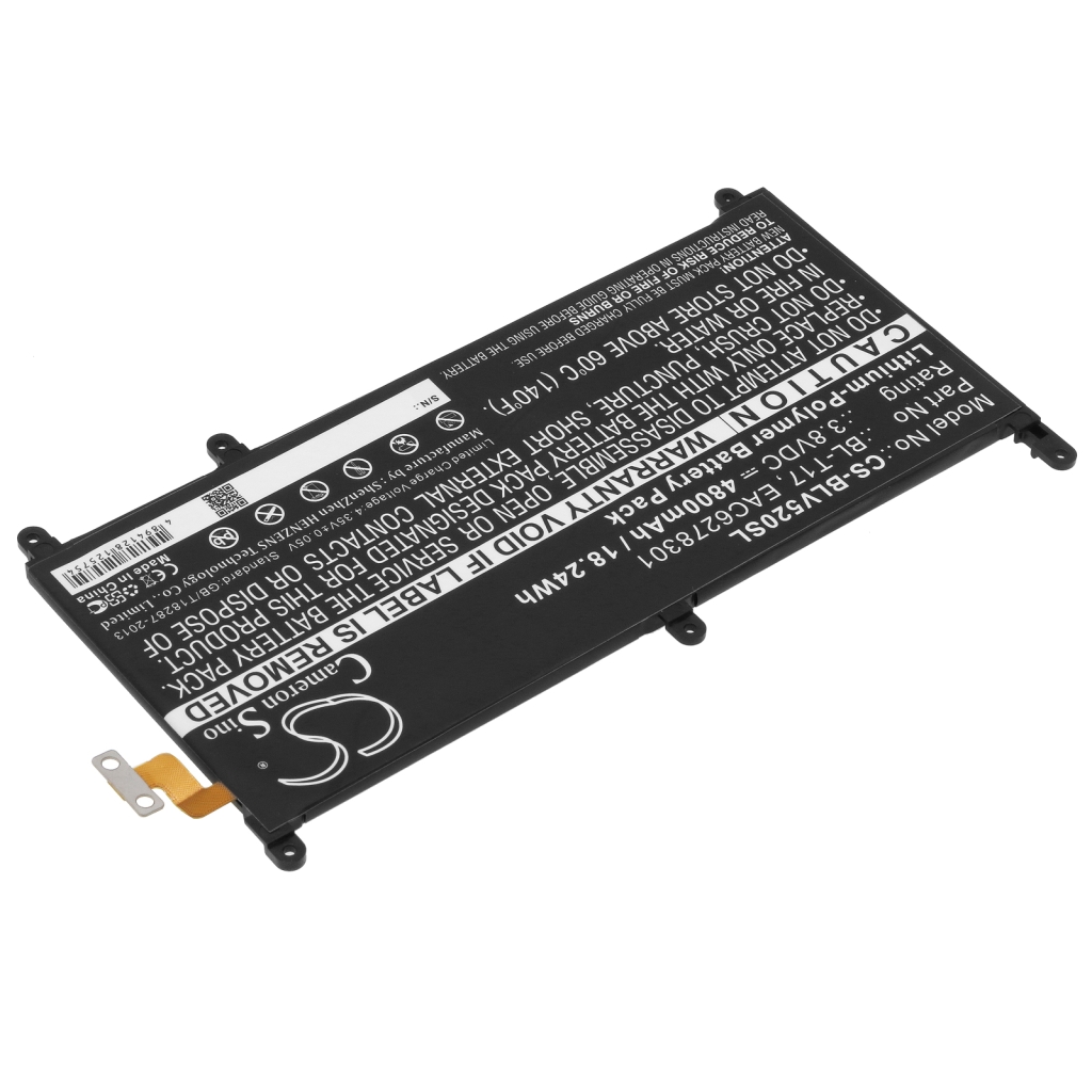 Akkumulátorok tablettákhoz LG CS-BLV520SL