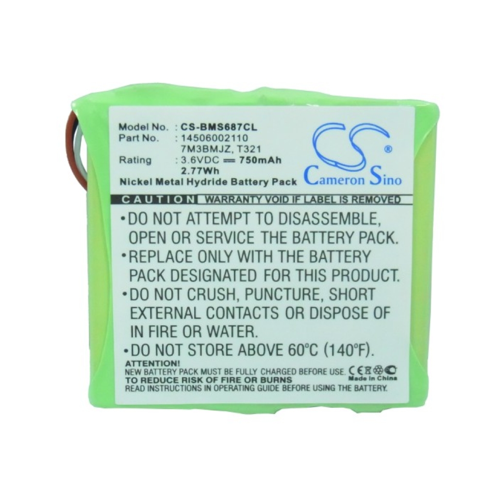 DeTewe GP Schneider Tiptel Cordless Phone Battery CS-BMS687CL