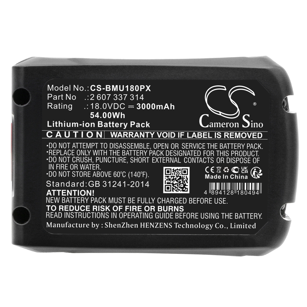 Power Tools Battery Bosch CS-BMU180PX