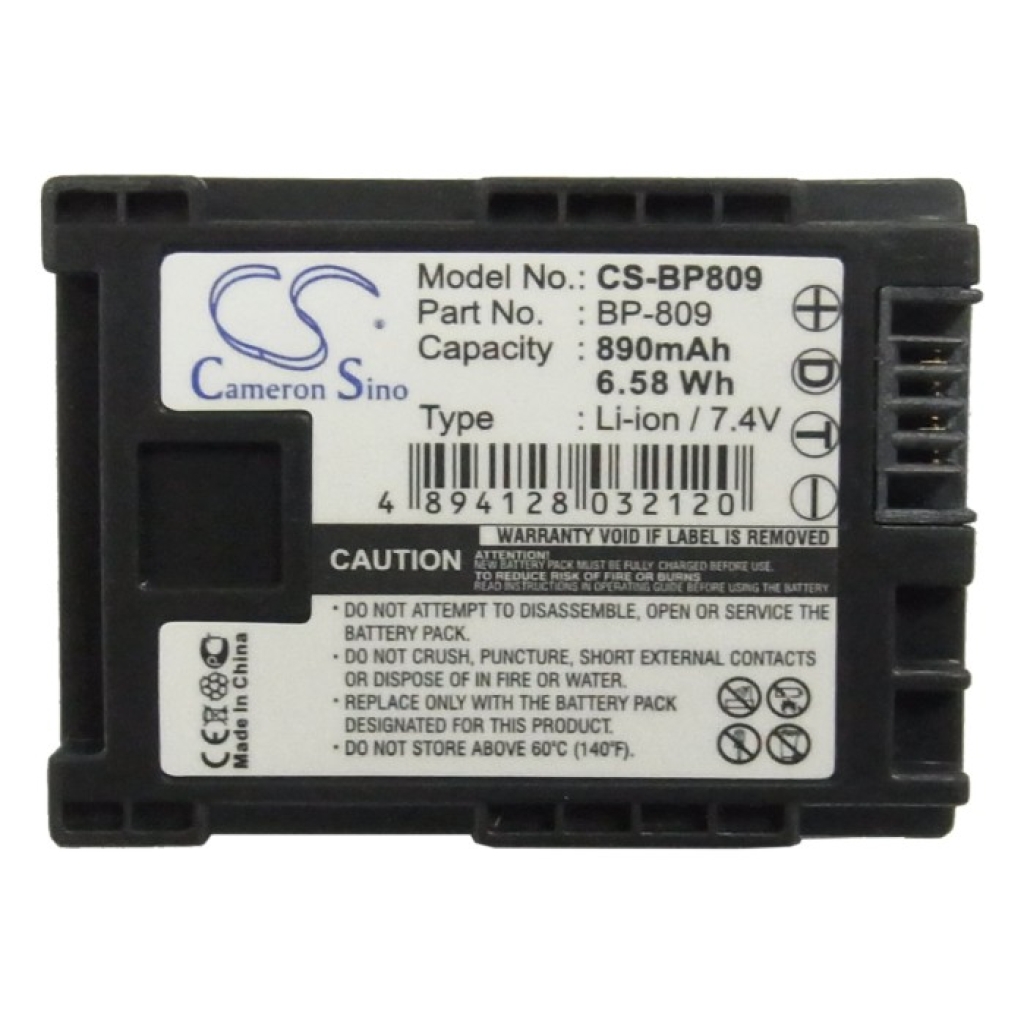 Camera Battery Canon Vixia FS10