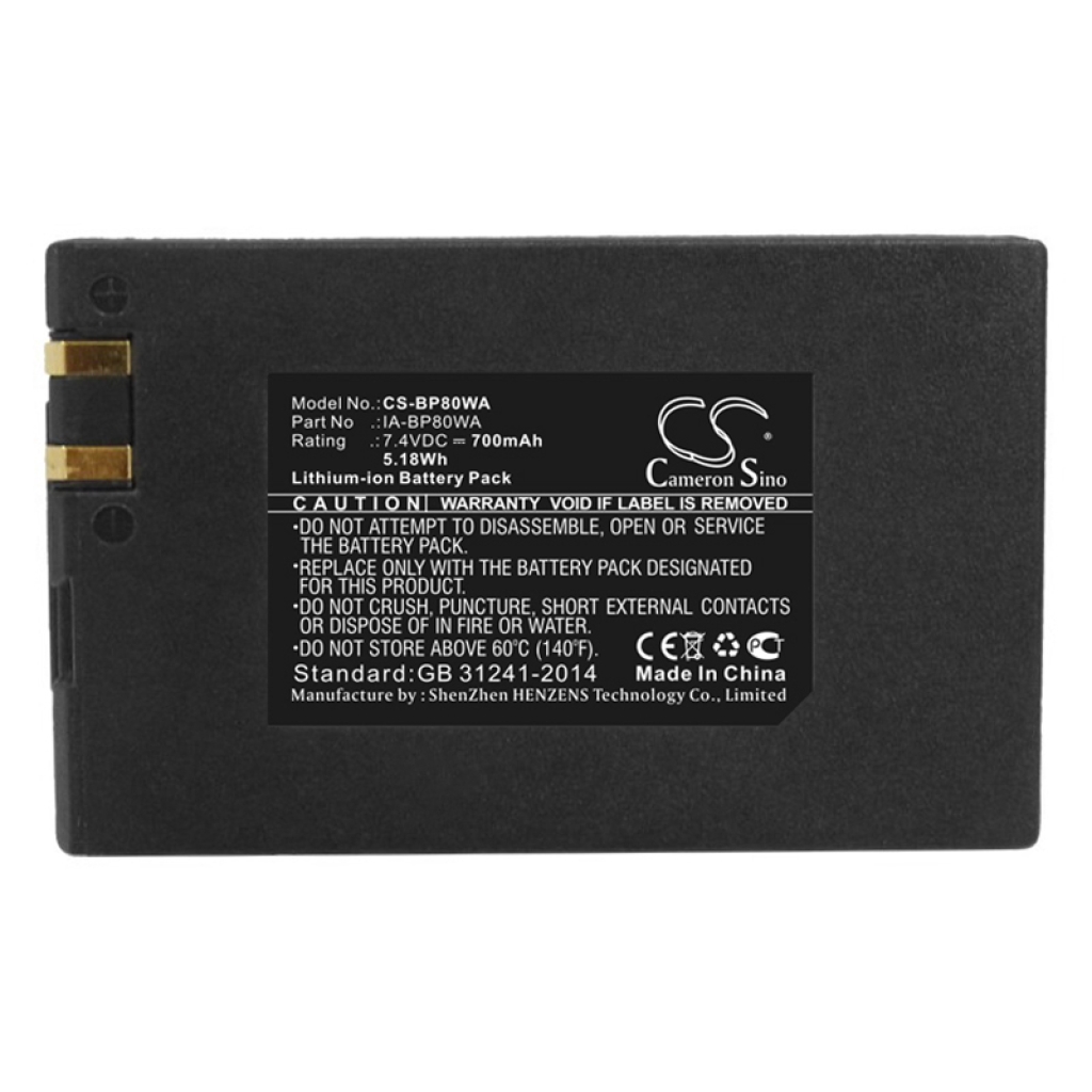 Camera Battery Samsung CS-BP80WA