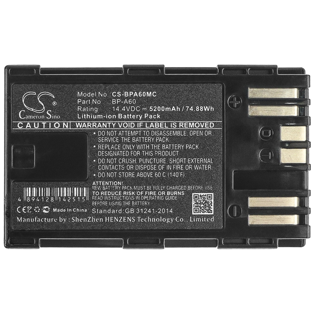 Camera Battery Canon CS-BPA60MC