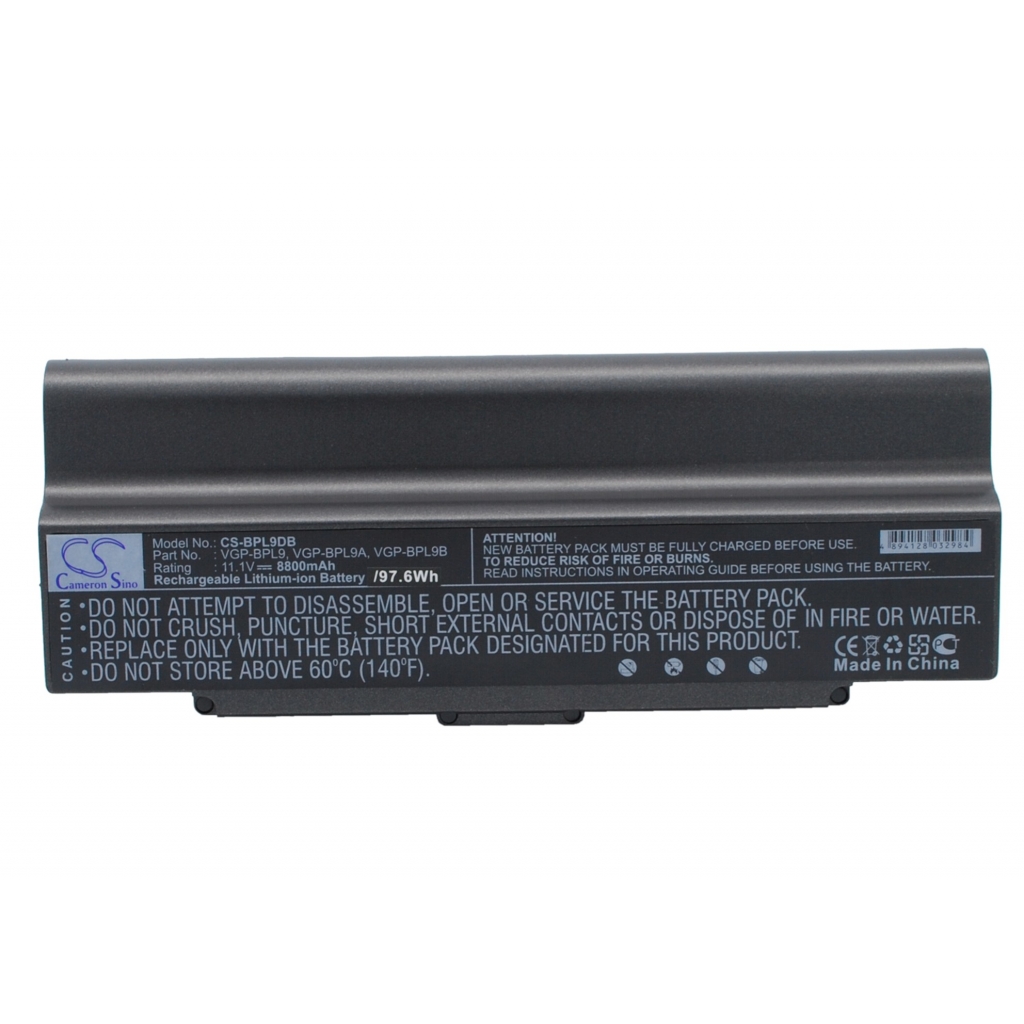 Notebook battery Sony VAIO VGN-AR750