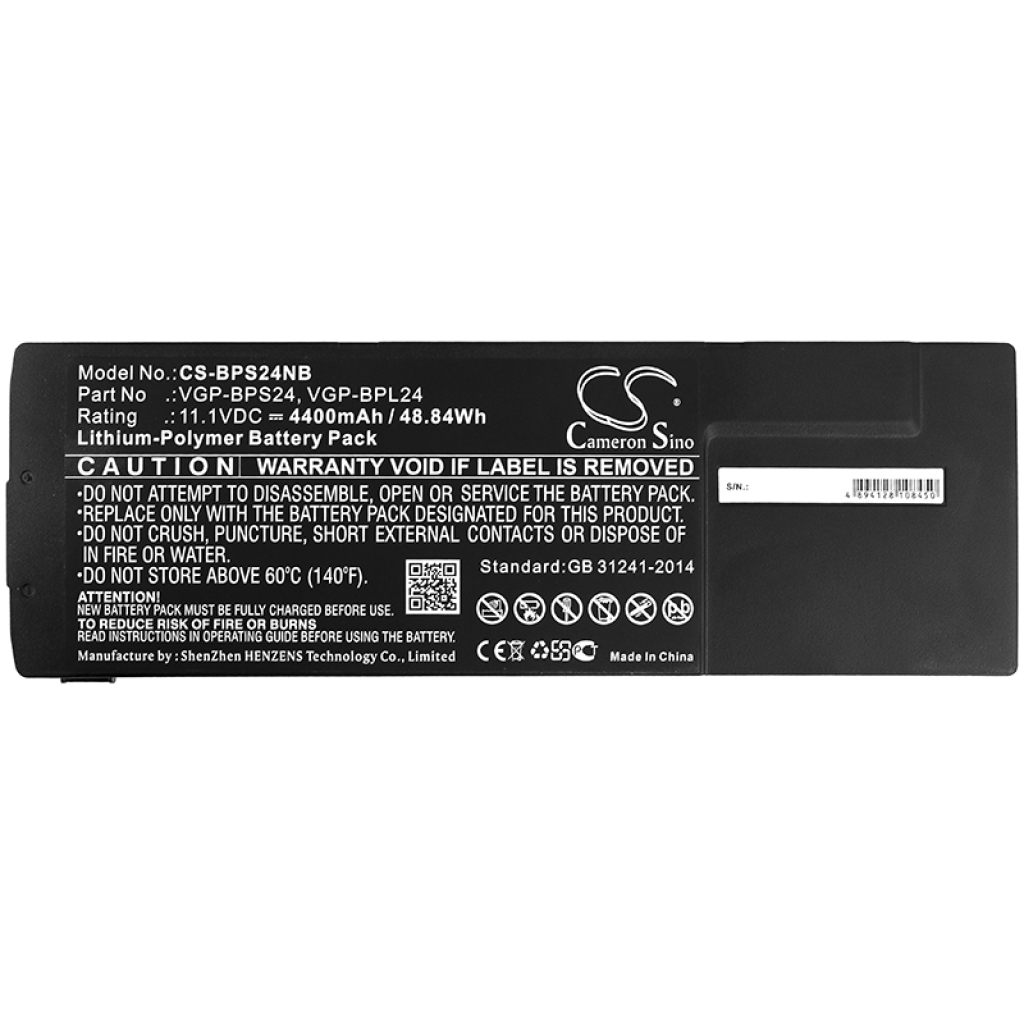 Notebook battery Sony VAIO SVS13112EGB (CS-BPS24NB)