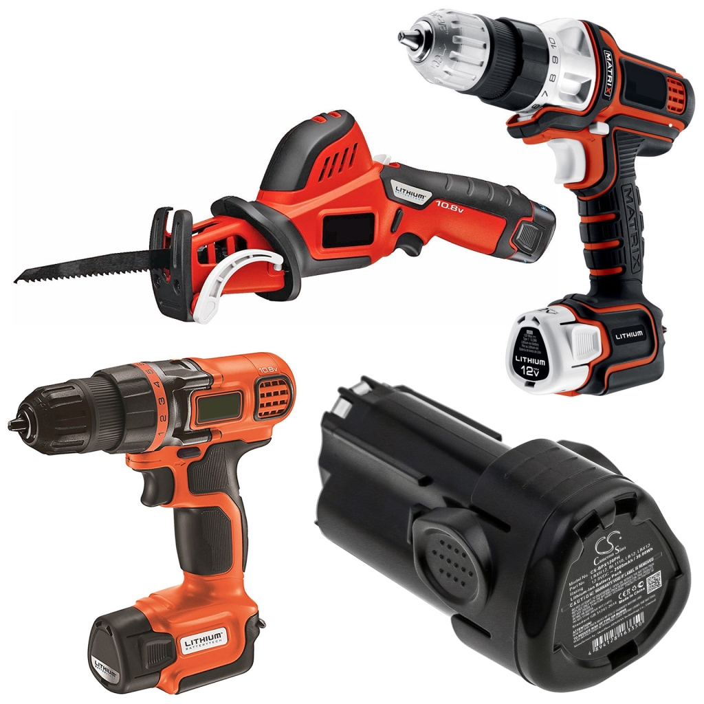 Ipari akkumulátorok Black & decker CS-BPX120PH