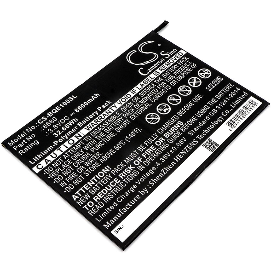 Tablet Battery Bq E10 (CS-BQE100SL)