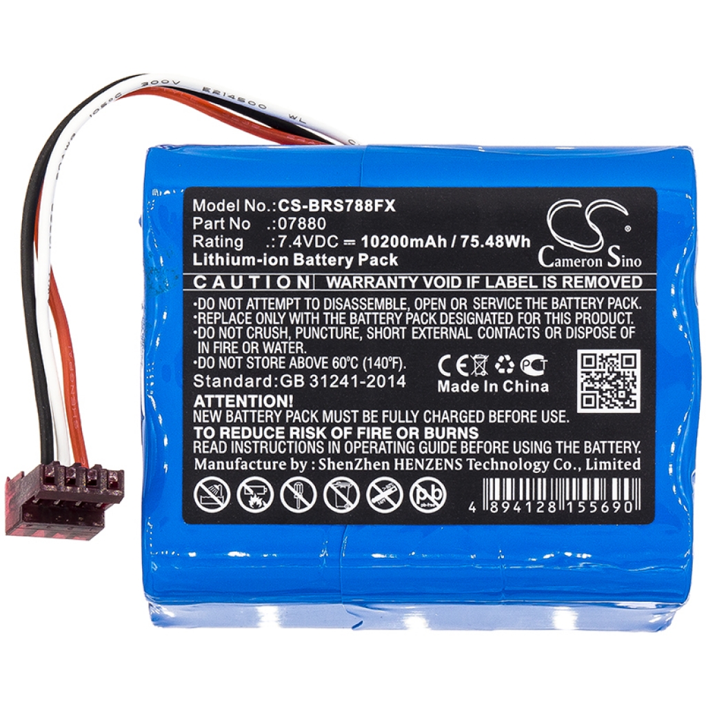 Lighting System Battery Bright star CS-BRS788FX