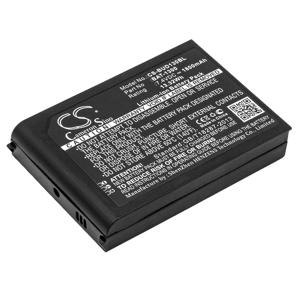 Batteries BarCode, Scanner Battery CS-BUD130BL