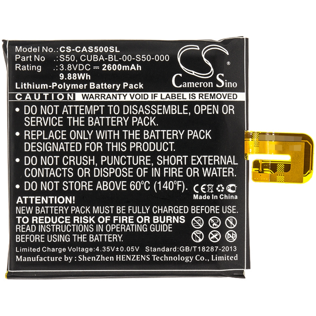 Battery Replaces S50