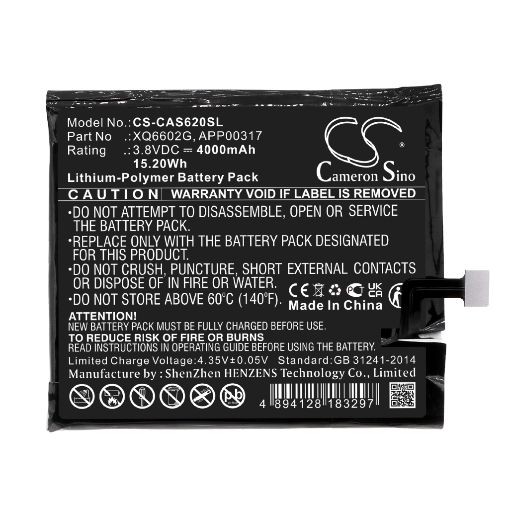 Battery Replaces XQ6602G