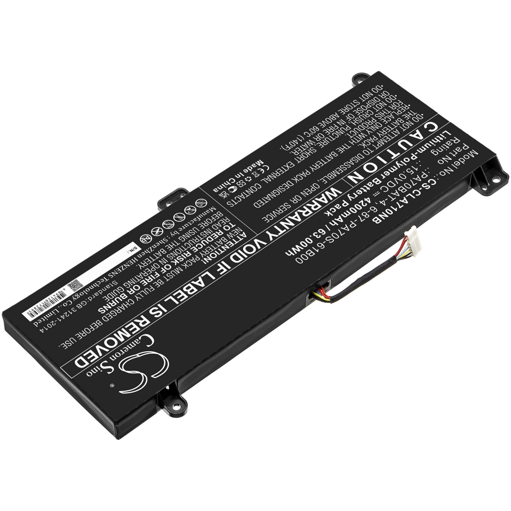 Notebook battery HASEE Kingbook G99E (CS-CLA710NB)