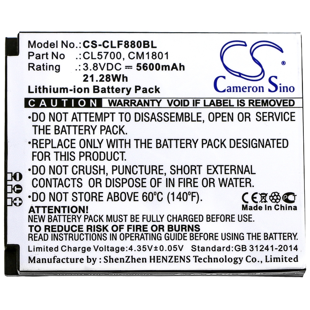 BarCode, Scanner Battery Cilico F880 (CS-CLF880BL)