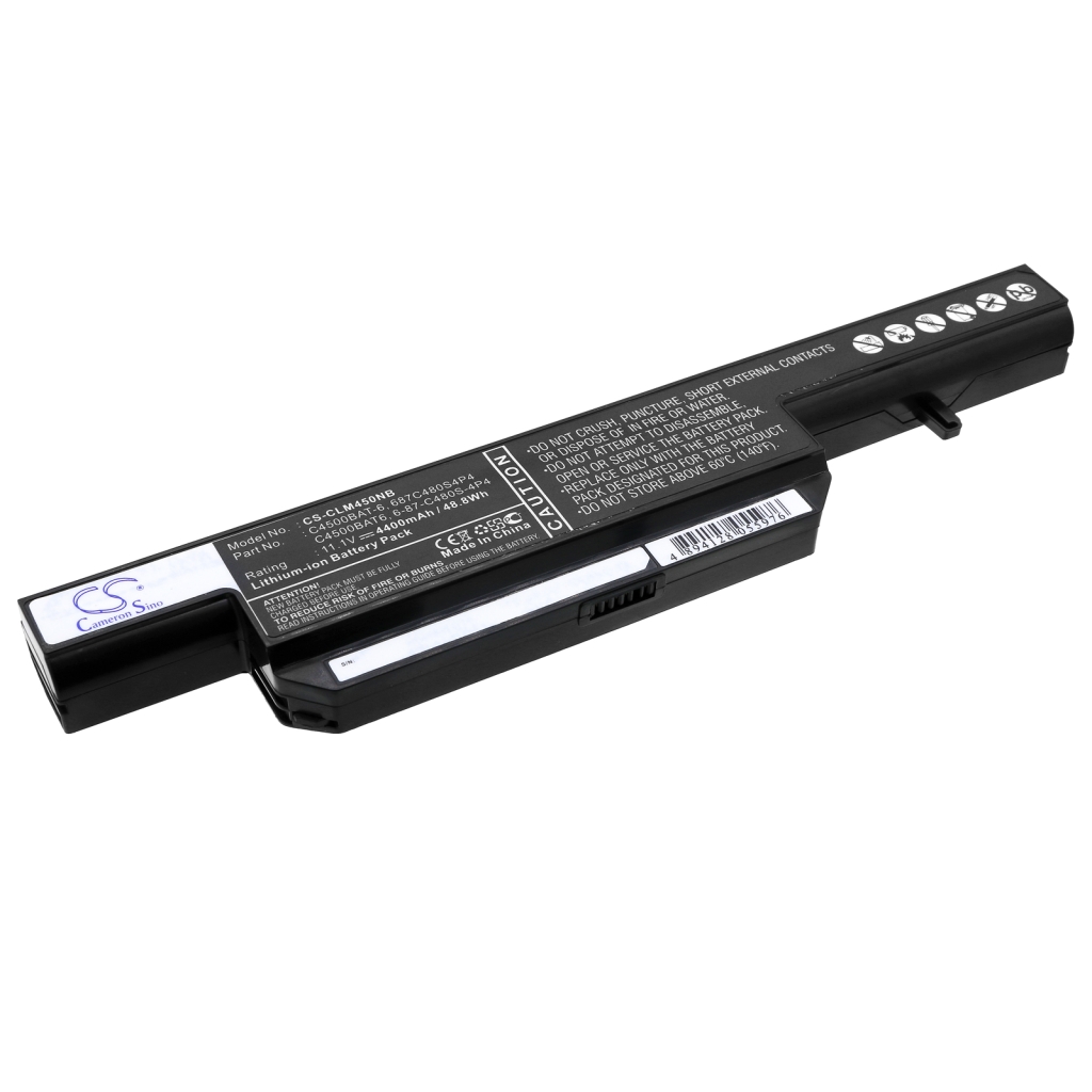 Notebook battery CLEVO W150ERQ (CS-CLM450NB)