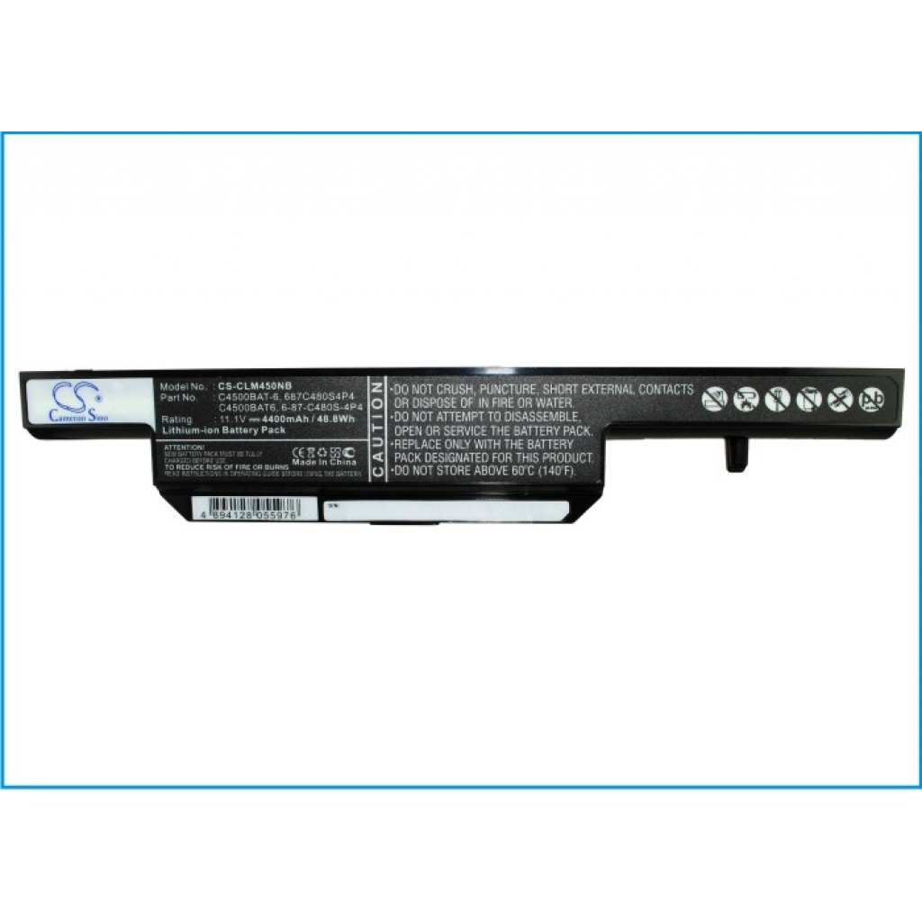 Notebook battery Sager NP3260 (CS-CLM450NB)