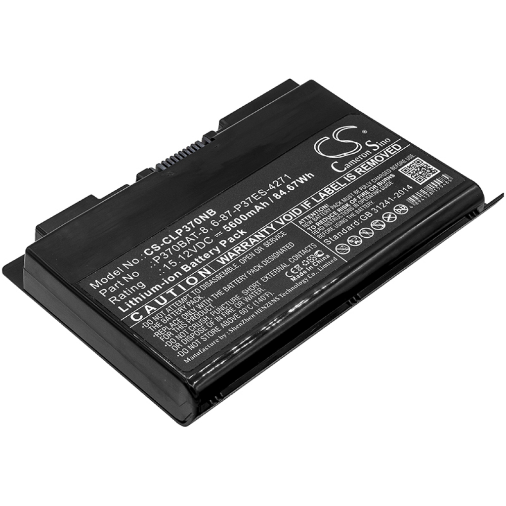 Notebook battery Sager NP9377-S (CS-CLP370NB)