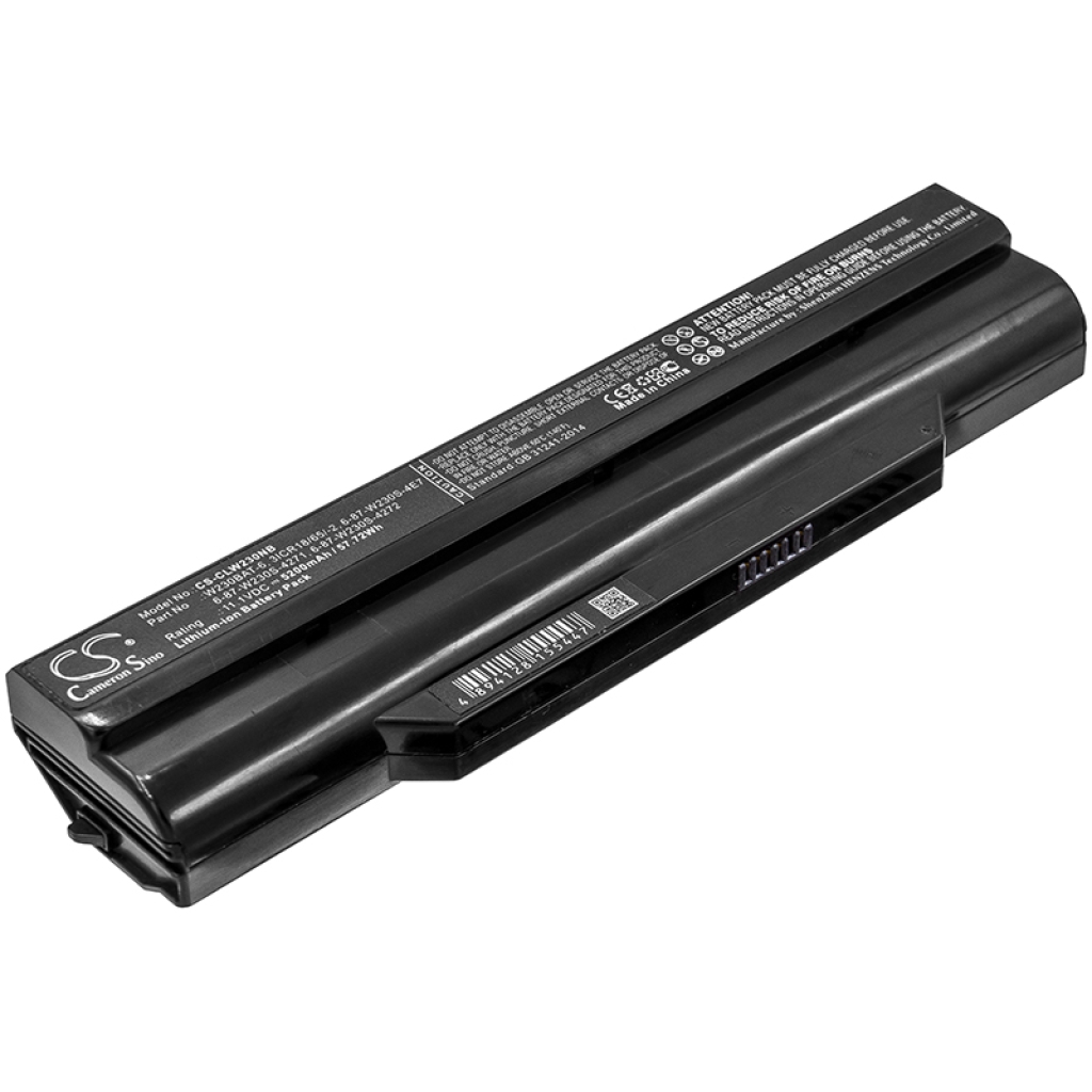 Notebook battery Schenker XMG-A305-6ED (CS-CLW230NB)