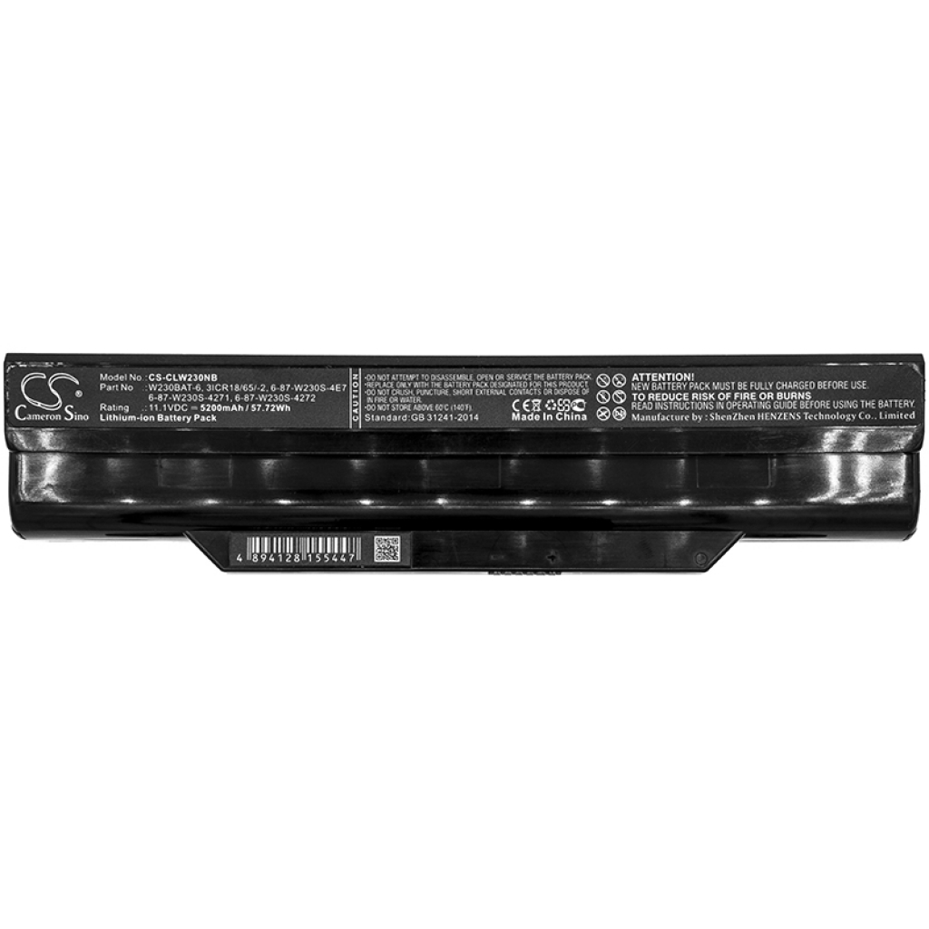 Battery Replaces 6-87-W230S-4272