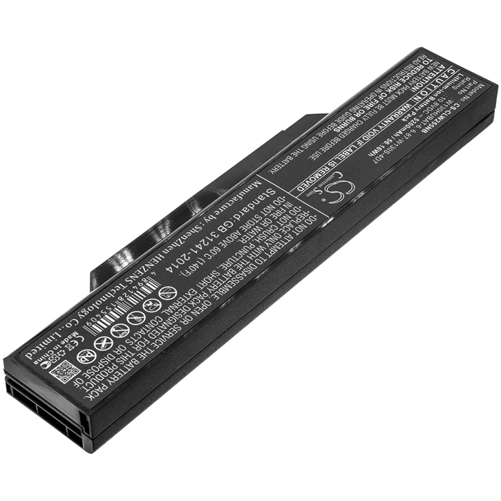 Notebook battery CLEVO W130HV (CS-CLW255NB)