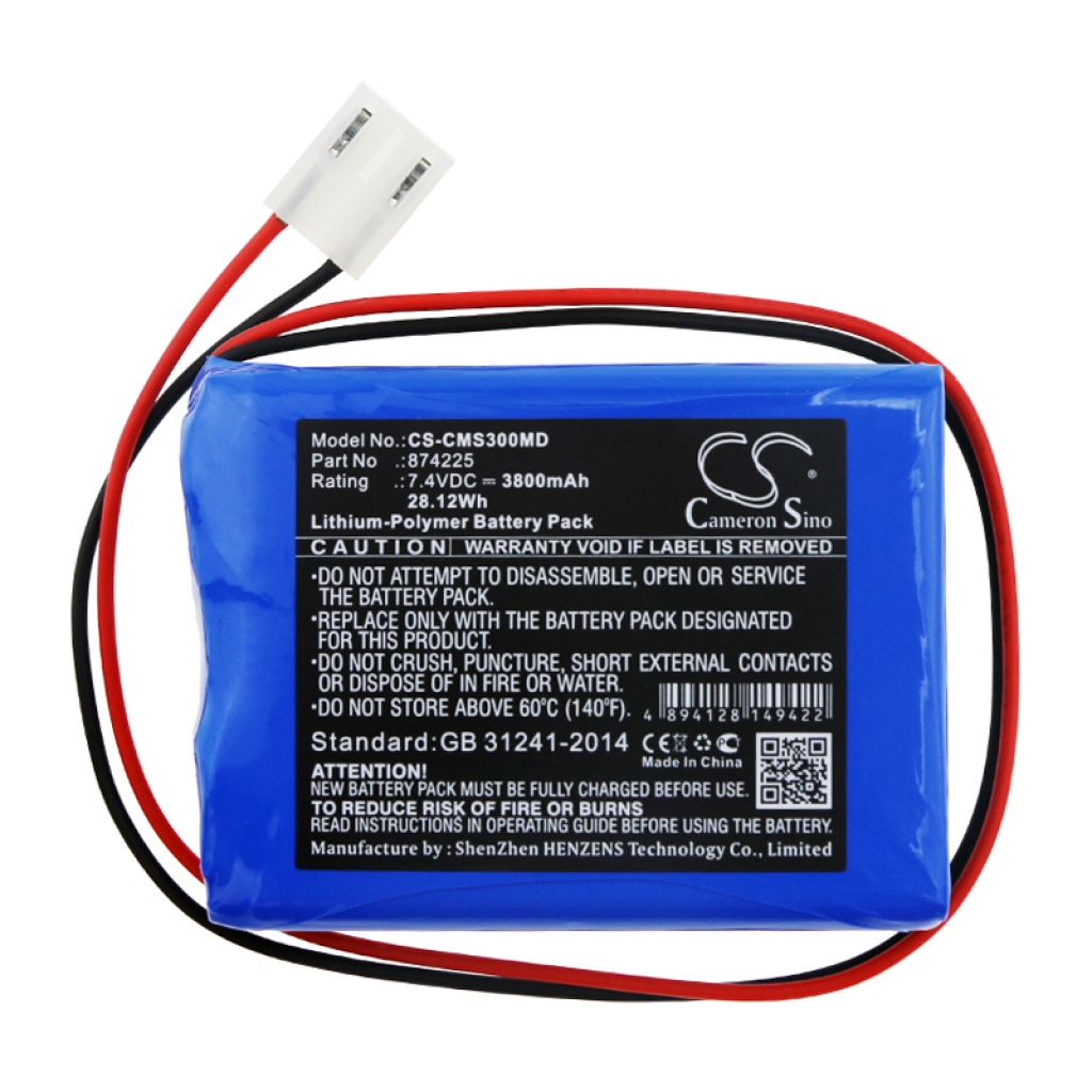 Battery Replaces 874225