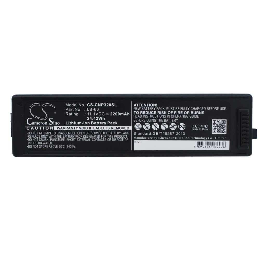 Printer Battery Canon LK-62 (CS-CNP320SL)