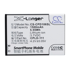 Kompatibilis akkumulátor csere Coolpad CPLD-106,CPLD-111